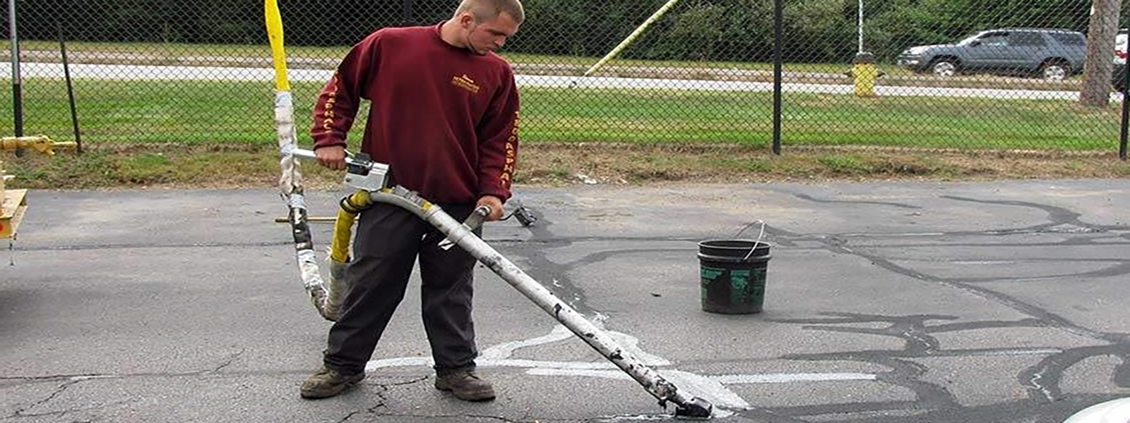 driveway crack sealing in nh and mass